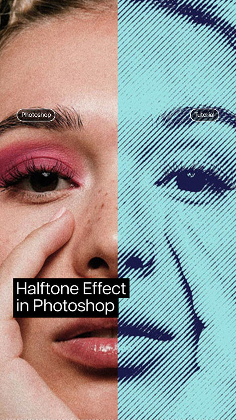 In this step-by-step tutorial, we'll show you how to create the halftone pattern with and make your first Photoshop halftone effect. Halftone Photoshop Tutorial, Grunge Photoshop Tutorial, Image Effects Photoshop, Poster Effect Photoshop, Halftone Effect Photoshop, Photo Effects Photoshop, Cool Photoshop Effects, Halftone Photography, Halftone Tutorial