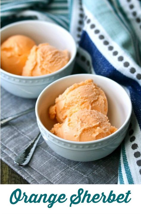 Homemade Orange Sherbet Homemade Orange Sherbet, Sherbet Cake, Orange Sherbet Recipe, Sherbet Ice Cream, Sherbet Recipes, Chocolate Peanut Butter Desserts, Princess Crowns, Orange Sherbert, Citrus Recipes