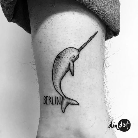 • Narwhal • Thanks Tommy!! 🐋🦄 •  Done at @amor_de_madre_berlin  •••  #dindot_tattoo #tattoo #tattoos #narwhal #narwhaltattoo #blackwork #ink #inked #dotwork #dotworkers #linework #blackworkers #tattoofilter #tattooart #blxckink #darktattooing #blackink #blackart #darkartist #theblackmasters #instatatts #onlyblackart #darkworkers #tatts #berlintattoos Narwhal Tattoo, Cute Narwhal, Dot Tattoos, Cheap Paintings, Tattoo Needles, Dark Tattoo, Narwhal, Tattoo Placement, Tattoo Tattoo