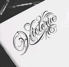 290 ideas de Lettering en 2022 | diseños de letras, estilos de letras, letras para tatuajes Pinterest Font, Victoria Tattoo, Alfabeto Lettering, Script Tattoos, Tattoo Fonts Alphabet, Brother Tattoos, Graphic Design Letters, Handwriting Logo, Card Tattoo Designs