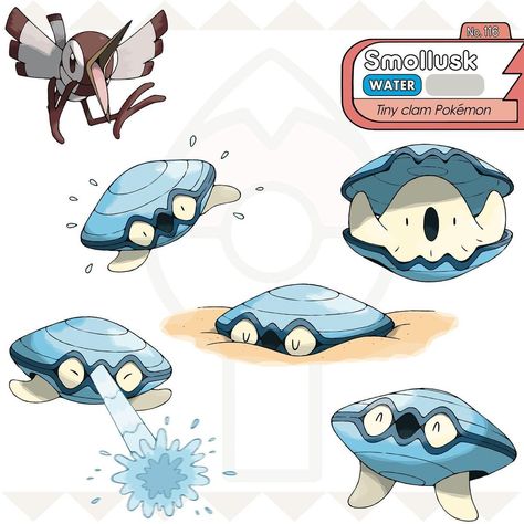 Ronto Region on Instagram: “RONTO DEX 116 SMOLLUSK Smollusk are highly sedentary creatures, preferring to remain buried in shallow sands. They will only move if…” Aurorus Pokemon, Clear Mucus, Pokemon Regions, Oc Pokemon, Pokemon Oc, Pokemon Pokedex, Original Pokemon, Creature Artwork, Cartoon Monsters