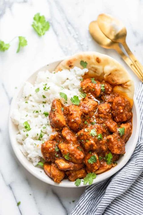 Easy Butter Chicken Ayam Mentega, Butter Chicken Recipe Easy, Milk Street, Easy Butter, Butter Chicken Recipe, Creamy Tomato Sauce, Indian Dishes, Butter Chicken, Chicken Dinner Recipes