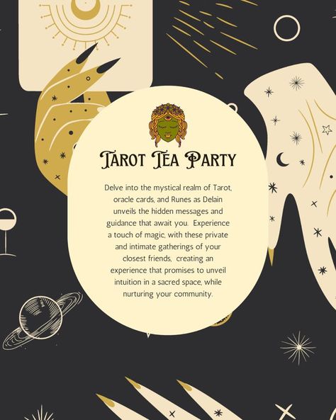 Planning a bachelorette party this summer? Want to do something unique? A Tarot Party might be fun 😉🥰🔮 Tarot Party Ideas, Tarot Themed Party, Whimsical Bachelorette Party, Tarot Bachelorette Party, Tarot Card Party, Tarot Birthday, Tarot Party, Unique Bachelorette Party, Summer Bachelorette Party