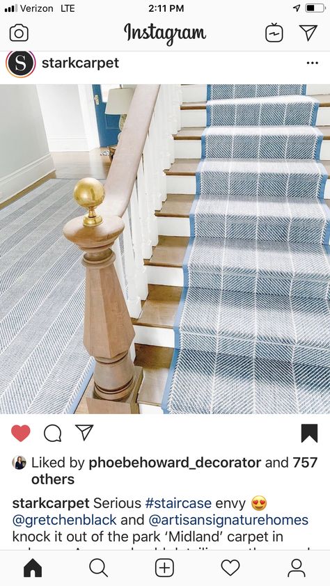 Gretchen Black, Stairway Carpet, Beach Stairs, Stark Carpet, Staircase Runner, Aqua And Gold, Add Value To Your Home, Cape House, Blue Carpet