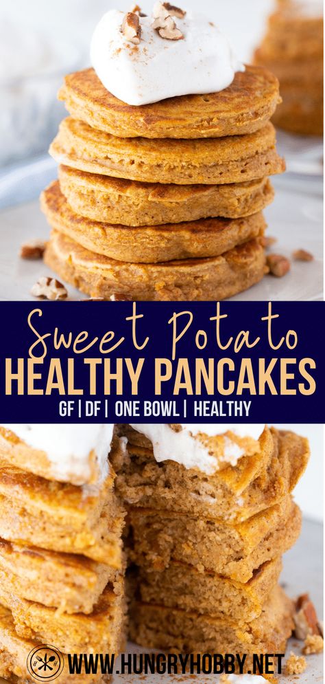 Sweet Potato Pancakes Recipe, Healthy Breakfast For Kids, Healthy Sweet Potato, Perfect Healthy Breakfast, Picky Toddler, Sweet Potato Pancakes, Sweet Potato Protein, Pancake Recipes, Baby Led Weaning Recipes