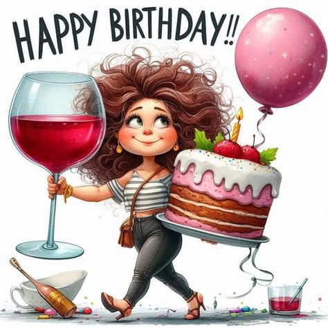 Happy Birthday Wishes Woman Funny, Birthday Wishes For A Woman, Happy Birthday Wishes Funny For Her, Happy Birthday Vintage Funny Hilarious Retro Humor, Happy Birthday Frauen, Birthday Card 50 Woman, Happy Birthday Retro Woman, Funny Birthday Wishes, Birthday Wishes Memes Funny