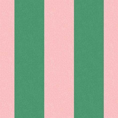 Not your average stripe, Awning is a bold and contemporary twist on a classic. Now available in a plethora of bright and vivid colourways, it's a design that will pack a punch and breathe energy and colour into your space. Each stripe is 13cm wide. Stripe Awning, Pink Stripes Background, Pink And Green Pattern, Watermelon Wallpaper, Industrial Room, Camper Reno, Stripe Wall, Striped Room, Wall Murals Painted