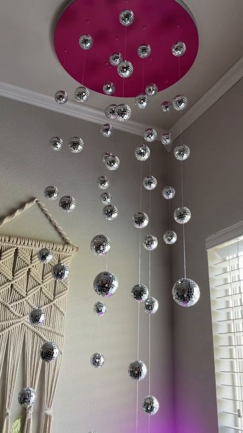 Buy Sumind 8 Packs Disco Ball Party Decorations Mini Disco Ball Ornaments Silver Hanging Disco Ball Reflective Mirror Disco Ball for Christmas Wedding Dance Music Birthday Party Supplies(1 Inch, 2 Inch): Disco Ball Lamps - Amazon.com ✓ FREE DELIVERY possible on eligible purchases Disco Ball Party Decoration, Disco Ceiling Decor, Disco Ball Dinner Party, Mirror Ball Decorations, 70s Disco Birthday Party Ideas, Christmas Disco Ball Decor, Disco Ball Decor Diy, Disco Ball Chandelier Diy, 70s Disco Decorations