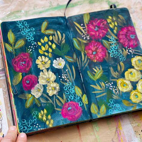 31 Bright & Fun Sketchbook Paintings Suzanne Allard, Amazing Paintings, Sketchbook Art, Abstract Painters, Sketchbook Inspiration, Gorgeous Art, Art Journal Pages, Sketchbook Art Inspiration, Art Journal Inspiration