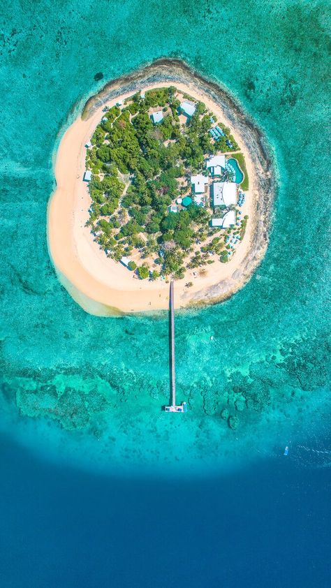 aerial drone shot of Malamala Beach Club island in Fiji Private Island Aesthetic, Fiji Islands Aesthetic, Fiji Island, Dream Trips, Fiji Islands, Island Paradise, Relaxing Vacations, Summer Getaway, Tropical Getaways