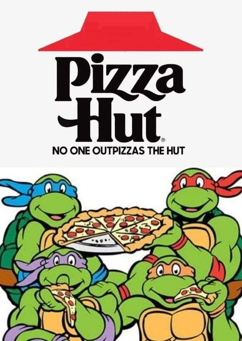 Tmnt Pizza, Pizza Hut, Exotic Pets, Ninja Turtles, Nickelodeon, Turtles, Pizza, Mario Characters, Fan