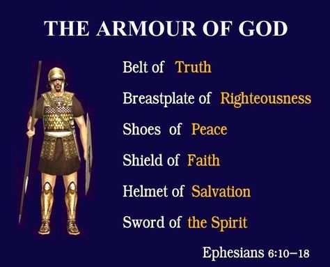 Armour of God/ This is his favorite scripture and his word to live by Amour Of God, God Warrior, Armour Of God, Greg Laurie, Belt Of Truth, The Armor Of God, Ephesians 6 10, Spiritual Warfare Prayers, Ephesians 6