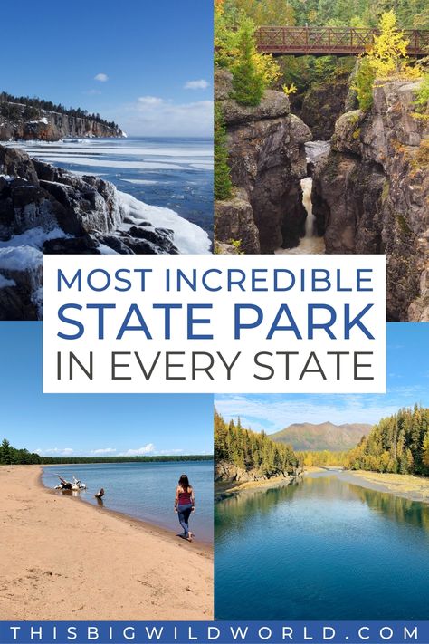 Best State Parks In America, Hiking Places U.s. States, Usa Road Trips, Minnesota State Parks, National Parks In The Us, State Parks Usa, Bodie State Historic Park, Hiking Inspiration, Minnesota Camping