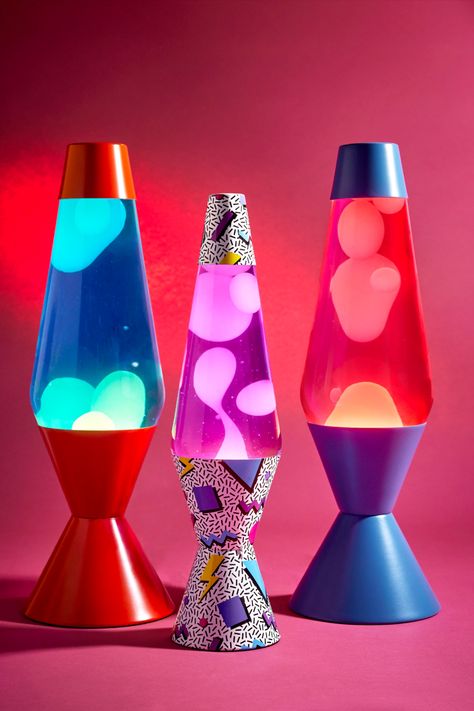 Lava Lamps 101: Everything You Need to Know That You Probably Didn’t 80s Things Nostalgia, Lava Lamp Collection, Unique Lava Lamps, Lava Lamp Decor, Larva Lamp, Lava Lamp Aesthetic Room, 70s Lava Lamp, Dopamine Room, Groovy Lamps