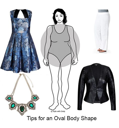 Dressing tips for an oval body shape Oval Shape Body Style, Oval Body Shape, Apple Body Shape Fashion, Apple Body Shape Outfits, Apple Shape Outfits, Dressing Tips, Apple Body Shapes, Pear Body Shape, Wardrobe Capsule