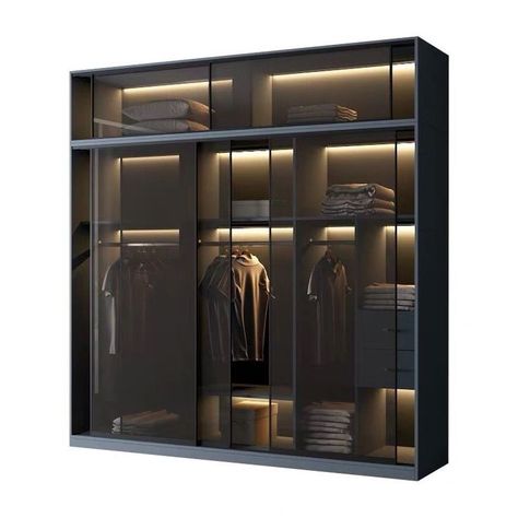 Wardrobe Design Bedroom Sliding, Modern Wardrobe Design Sliding Doors, Wardrobe Design Bedroom Modern, Wardrobe Internal Design, Latest Wardrobe Designs, Ideas De Closets, Sliding Wardrobe Design, Cupboard Makeover, Modern Wardrobe Design