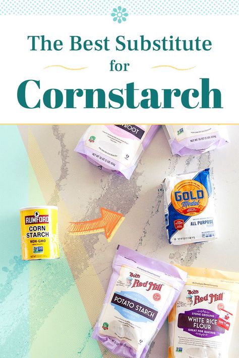 Substitute For Corn Starch, Corn Starch Substitute, Dog Icing Recipe, Substitute For Cornstarch, Bourbon Steak Recipe, Cornstarch Substitute, Foods For Thyroid Health, Kitchen 101, Cake Flour Substitute