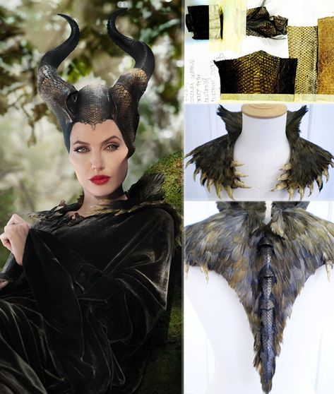 Maleficent Magic, Maleficent Costume Diy, Do It Yourself Costumes, Maleficent Halloween Costume, Diy Fantasia, Maleficent Cosplay, Maleficent Halloween, Maleficent Movie, Angelina Jolie Maleficent