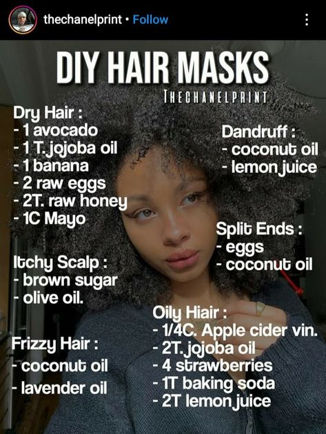 Healthy Hair Masks For Growth, How To Make A Homemade Hair Mask, Hair Masks To Make At Home, Hair Mask For 4c Natural Hair, Diy Scalp Mask, Hair Mask For Dry Scalp, Hair Moisturizer For Dry Hair 4c, Diy Hair Mask For Damaged Hair, Cardi B Hair Mask Recipe