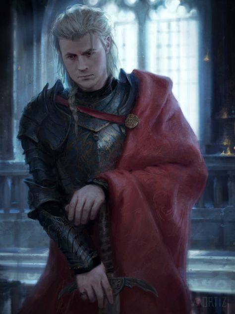 Prince Rhaegar Targaryen, Game Of Thrones History, Karla Ortiz, Arthur Dayne, Rhaegar Targaryen, Targaryen Art, Fire Book, Concept Art World, Asoiaf Art