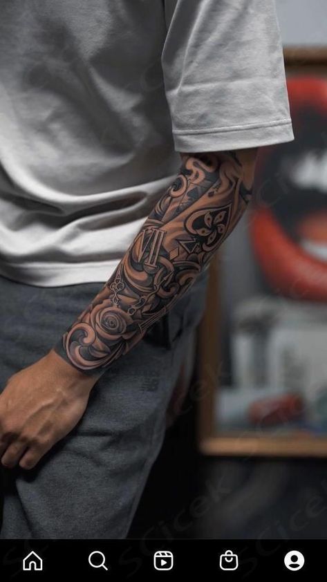 Minimal Sleeve Tattoo Men, Tricep Tattoo Men Sleeve, Half Sleeve Tattoo For Men Forearm Ideas, Cool Half Sleeve Tattoos For Men Ideas, Forearm Tattoo Men Sleeve Ideas, Half Hand Tattoo Men, Full Sleeve Tattoos For Guys Ideas, Full Arm Tattoo Men Sleeve Ideas, Men Tattoo Ideas Forearm