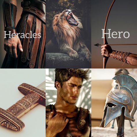 Hero. Son of Zeus and Alcmene. #mythology #greekmythologyaesthetic #greekmythology #aesthetic #heracles #halfgod #hero Heracles Aesthetic, Heavenly Guided, Zeus Son, Monsters Aesthetic, Zeus Aesthetic, Spy Aesthetic, Mythology Aesthetic, Son Of Zeus, Dragon King