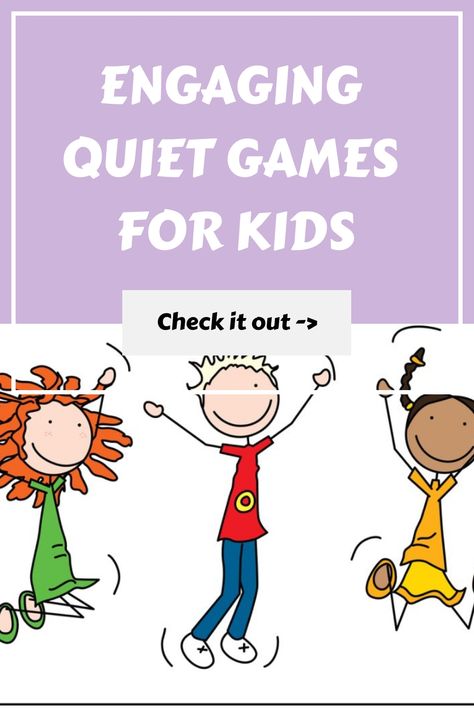 Explore our collection of quiet games for preschoolers and kids! Keep little ones entertained indoors with fun and engaging activities. These quiet games are perfect for the classroom or at home. Discover creative ways to play and bond with your children through these entertaining and educational games. From toddlers to older kids, there's a variety of options to choose from. Spend quality time together while promoting focus and creativity with these exciting quiet game ideas. Games To Play Inside With Kids, Quiet Classroom Games, Quiet Games To Play In The Classroom, Quiet Games For Kids Indoor, Inside Games For Preschoolers, Easy Games To Play With Kids, Classroom Games Kindergarten, Quiet Activities For Preschoolers, Kindergarten Games Indoor Classroom