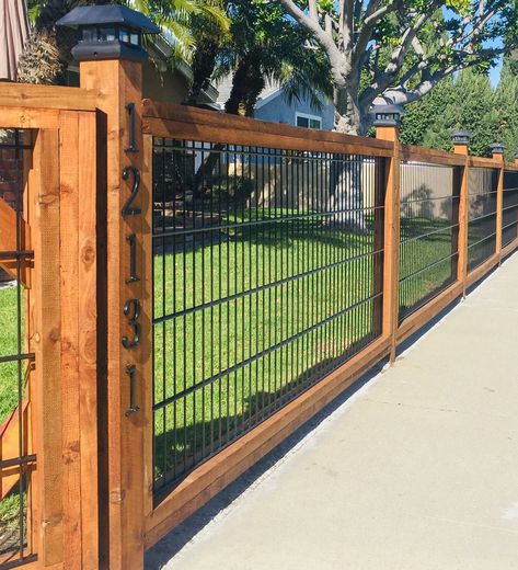 The Ultimate Wood Fence Style Guide Short Fence, Minwax Stain Colors, Deck Railing Ideas, Fence Options, House Fence Design, House Fence, Wood Fences, Minwax Stain, Privacy Fence Designs