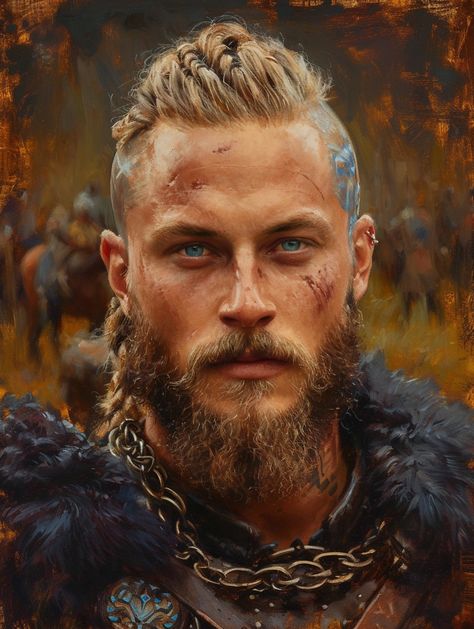 Viking Reference, Viking Warrior Men, King Ragnar Lothbrok, Viking People, Norse People, Norse Legend, Viking Character, King Ragnar, Vikings Ragnar