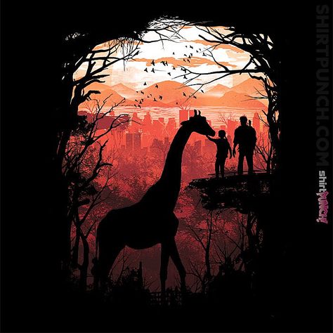 The Last Of Us t-shirt Last Of Us Art, Dinosaur Silhouette, The Last Of Us2, Last Of Us Part 2, Gaming Posters, Hd Wallpaper Iphone, Latest Wallpapers, Alphonse Mucha, Art Pop