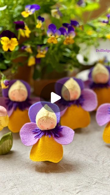 Viktoriya Vashchenko on Instagram: "PDF pattern and tutorial ❗️ For those who want to make viola flower children ( pansies) by themselves- there is a pdf pattern and tutorial with step by step instructions and pictures available in my shop 🌱 Very beginner friendly. For those who doesn’t- there are ready made creations available as well 🥰. Great addition to your seasonal table 🌱 All supplies you can find in one place @meaningful.crafts  My darling wooden viola is from @tinyfoxhole ❤️ __________________ #dollbelge #violatricolor  #viola  #pansy  #pansies  #waldorftoys #seasontable #flowerfairy  #flowerfairies  #flowerchild  #flowerchildren  #sewingforkids  #flowerstagram  #patterndesigner  #patternmaker  #flowers  #flower  #waldorf #waldorfeducation #waldorfinspired    ￼" Meaningful Crafts, Viola Flower, Flower Children, Pansies Flowers, Waldorf Toys, Flower Fairies, My Darling, Waldorf Inspired, Flower Template