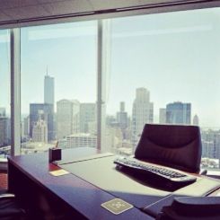 View from 1065 & Midtown in midtown Atlanta Office Nyc, Office With A View, Skyline Homes, Space Technology, Business Setup, Executive Suites, One World Trade Center, Dream Office, Office Suite