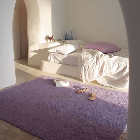 Purple And White Decorations, Creighton King, Mediterranean House Interior, Lilac Bedroom, Annika Volkov, God Of Pain, Lavender Bedroom, Monochromatic Room, Bedroom Purple