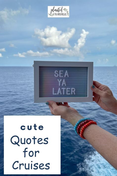 Nautical Quotes Inspirational, Going On A Cruise Quotes, Happy Cruising Wishes, Disney Cruise Quotes, Cruise Quotes Memories, Cruising Quotes Funny, Cruise Life Quotes, Cruise Countdown Ideas, Cruise Sayings Quotes