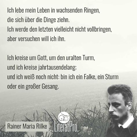 Quotes In German, German Poems, Poetry Inspired, Rainer Maria Rilke, Writing Tips, Literature, Poetry, Bts, Google Search