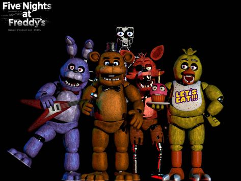 FNAF 1 - Pose for the Picture! by https://www.deviantart.com/gamesproduction on @DeviantArt Fnaf Sfm, Circus Characters, Character Types, Fnaf 1, Freddy Fazbear, Fnaf Characters, Horror Music, Science Fiction Tv, Movie Genres