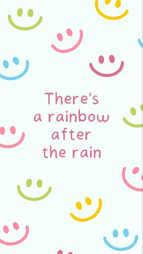 There’s a rainbow after the rain | gradient quotes | aesthetic quotes short | daily motivational phrase | affirmation words After The Rain Quotes, Aesthetic Quotes Short, Aesthetic Quotes Wallpaper, Affirmation Words, Rainbow Quotes, Rainbow After The Rain, Tattoo 2023, One Word Instagram Captions, Rain Quotes