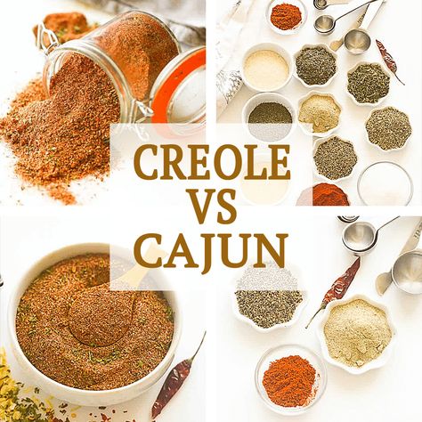 Cajun Spice Recipe, Cajun Recipes Louisiana, Cajun Cooking Recipes, Cajun Seasoning Recipe, Creole Spice, Cajun Spice Mix, Homemade Cajun Seasoning, Creole Cooking, Spice Blends Recipes