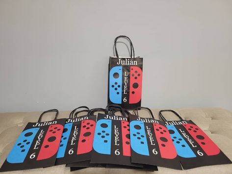 Switch Party Decorations, Switch Theme Party, Nintendo Switch Invitation, Nintendo Switch Party Favors, Nintendo Switch Themed Birthday Party, Nintendo Switch Cupcakes, Nintendo Switch Party Decorations, Nintendo Themed Birthday Party, Switch Party Ideas