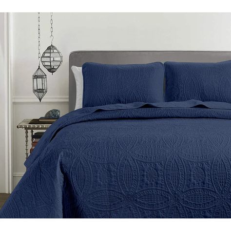 Quilts, Coverlets, & Sets You'll Love in 2021 | Wayfair King Quilt Bedding, Quilts Bedding, King Size Quilt Sets, Teal Quilt, First Apartment Decorating, Twin Quilt Size, Queen Size Quilt, King Size Quilt, Coverlet Set