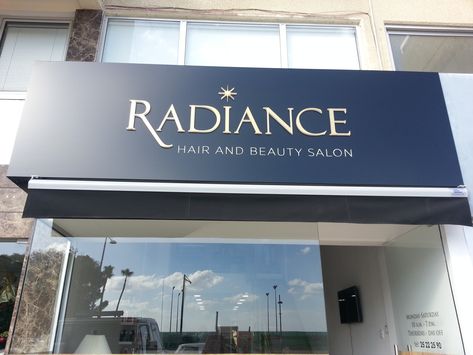 OUTDOOR SIGN Hair Salon Signs Store Fronts, Salon Outdoor Signs, Hair Salon Exterior Design, Salon Signage Outdoor, Salon Sign Board Design, Hotel Signage Exterior, Salon Signs Store Fronts, Sign Board Design Store Fronts, Hair Salon Exterior