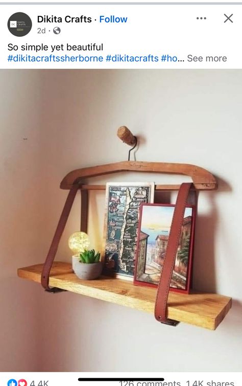 Wood Crafts Furniture, Koti Diy, Scrap Wood Crafts, Hanger Diy, Deco Originale, Wood Crafts Diy, Furniture Storage, Diy Home Crafts, Handmade Home