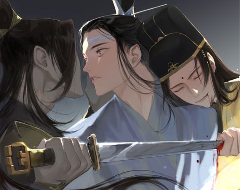 I close my eyes and dream on Tumblr Jin Guangyao, Lan Xichen, Hua Cheng, Close My Eyes, The Grandmaster, Fantasy Series, Heaven's Official Blessing, Chinese Boy, Read Image