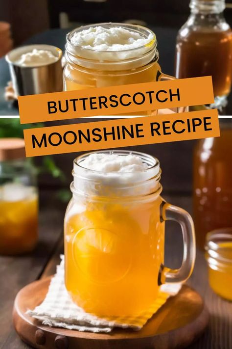 Butterscotch Moonshine Recipe – Hungarian Chef Butter Cake Moonshine Drink Recipes, Caramel Moonshine Recipes, Moonshine Flavors Recipes, Butterscotch Moonshine Cocktails, Butterscotch Liqueur Recipes, Butterscotch Moonshine Recipe, Christmas Moonshine Recipes, Crockpot Moonshine Recipes, Everclear Moonshine Recipes