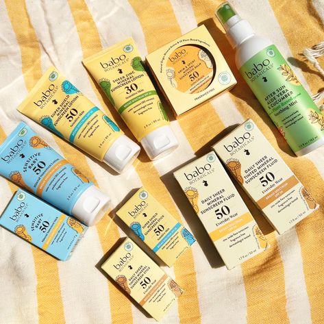 Our EWG Verified® collection has never looked better! From sunscreen fluids, to sticks, to lotions, and more - Babo Botanicals has you covered (literally) 💛🏖️ @ewgverified⁠
⁠
Fun fact: Babo Botanicals is one of the first ever brands to have its sunscreens be verified by the Environmental Working Group! ✅️⁠
⁠
🔗 Tap the link in our bio to shop our collection & learn more! Sunscreen, Babo Botanicals, Sunscreen Lotion, Mineral Sunscreen, Fun Fact, Fragrance Free Products, Sensitive Skin, Plant Based, Lotion