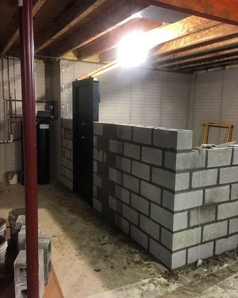 Have you ever considered building a safe room/panic room/bunker/gun room? Which would you build and why? Cigars, Hidden Rooms, Reloading Room, Panic Rooms, Safe Room, Unfinished Basement, Secret Rooms, Barn House, Future House