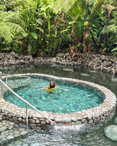 The Top 6 Hot Springs in Costa Rica Costa Rica Hot Springs, Costa Rica Map, Spa Images, Thermal Pool, Outdoor Baths, Arenal Volcano, Tubing River, Cascade Waterfall, Thermal Spring