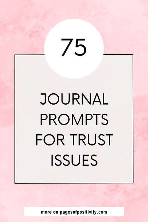 a pin that says in a large font Journal Prompts for Trust Issues Boundaries Journal, Growth Journal Prompts, Journal Prompts For Personal Growth, Personal Growth Journal, Journal Ideas For Beginners, Growth Journal, Prompts Writing, Gratitude Journal Prompts, Rebuilding Trust