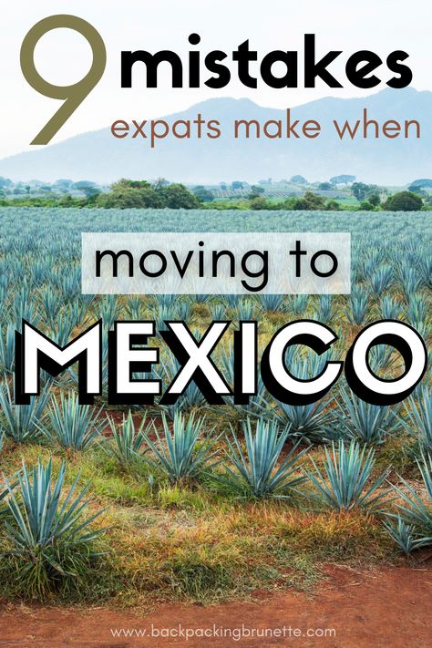 If you're thinking about moving to another country & want to move to Mexico, here's 9 common mistakes you should avoid when moving overseas. #movingtoanothercountry #movingtomexico Moving To Mexico, Things To Do In Canada, Moving To Another Country, Travel Places To Visit, Cheapest Places To Live, Best Places To Retire, Merida Mexico, Places In Usa, Moving Overseas