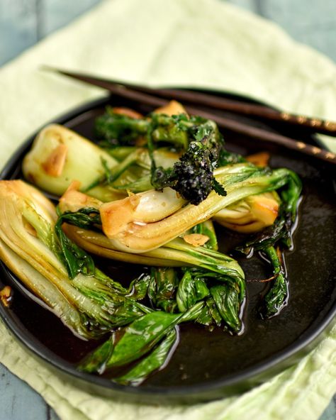 Vegan Pak Choi Recipes, Pok Choi, Sprouting Broccoli, Pak Choi, Vegetarian Recipes Easy, Healthy Appetizers, Vegan Cooking, Veggie Dishes, Pinterest Recipes